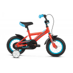 Detský bicykel 12 Bike Kross Racer 1.0 M Oranžovo-tyrkysovo-modrý